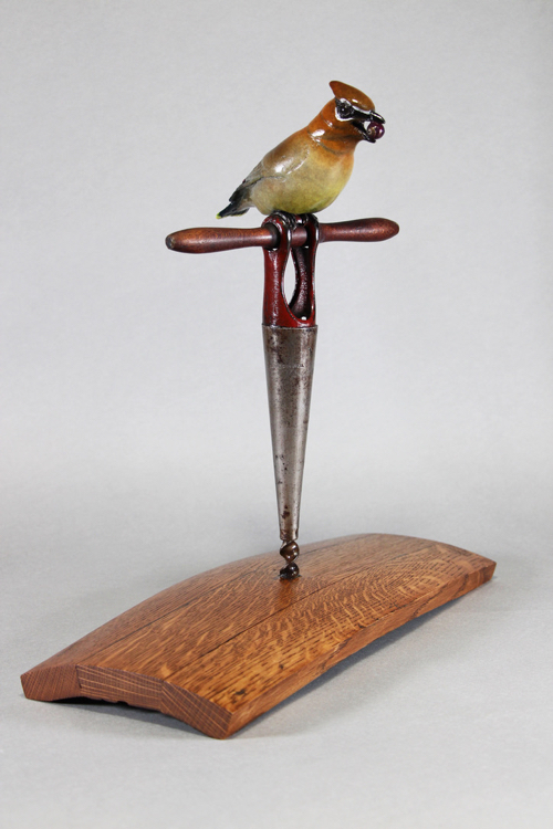 Click to view detail for FL140 Cedar Waxwing Reserve 16x18x7 $2275